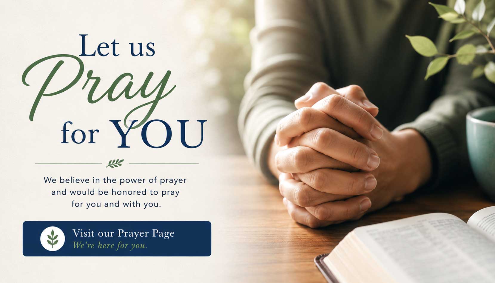 Request prayer