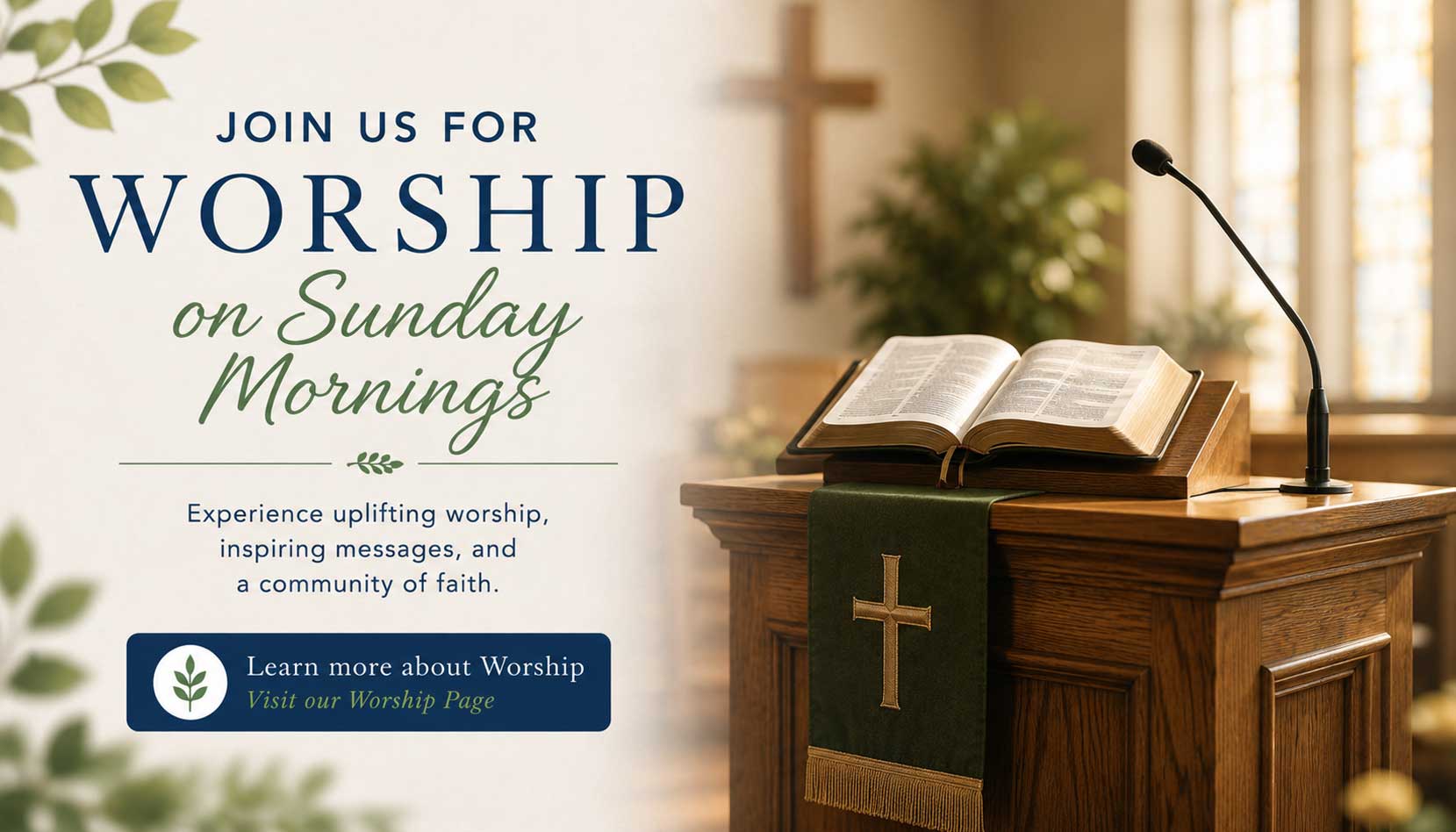 Worship at Cape May United Methodist Church